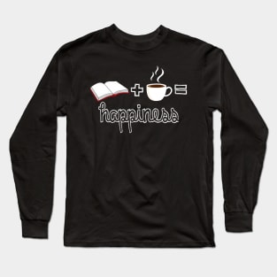 Books And Coffee Make Me Happy Long Sleeve T-Shirt